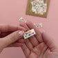 Made by Mom Woven Sewing Labels Rainbow Colors