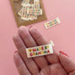 Made by Grandma Woven Sewing Labels Earth Tones