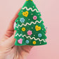Crafty Christmas Tree Claw Clip