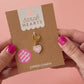 Sweet Heart Enamel Stitch Marker