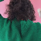 Ruler and Rotary Cutter Hair Claw Clip