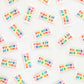 Made by Grandma Woven Sewing Labels Rainbow Colors