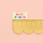 Made by Mom Woven Sewing Labels Rainbow Colors