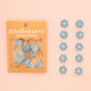 Blue Daisy Small 5/8" Buttons
