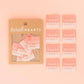 Thanks I Made It Coral Woven Labels