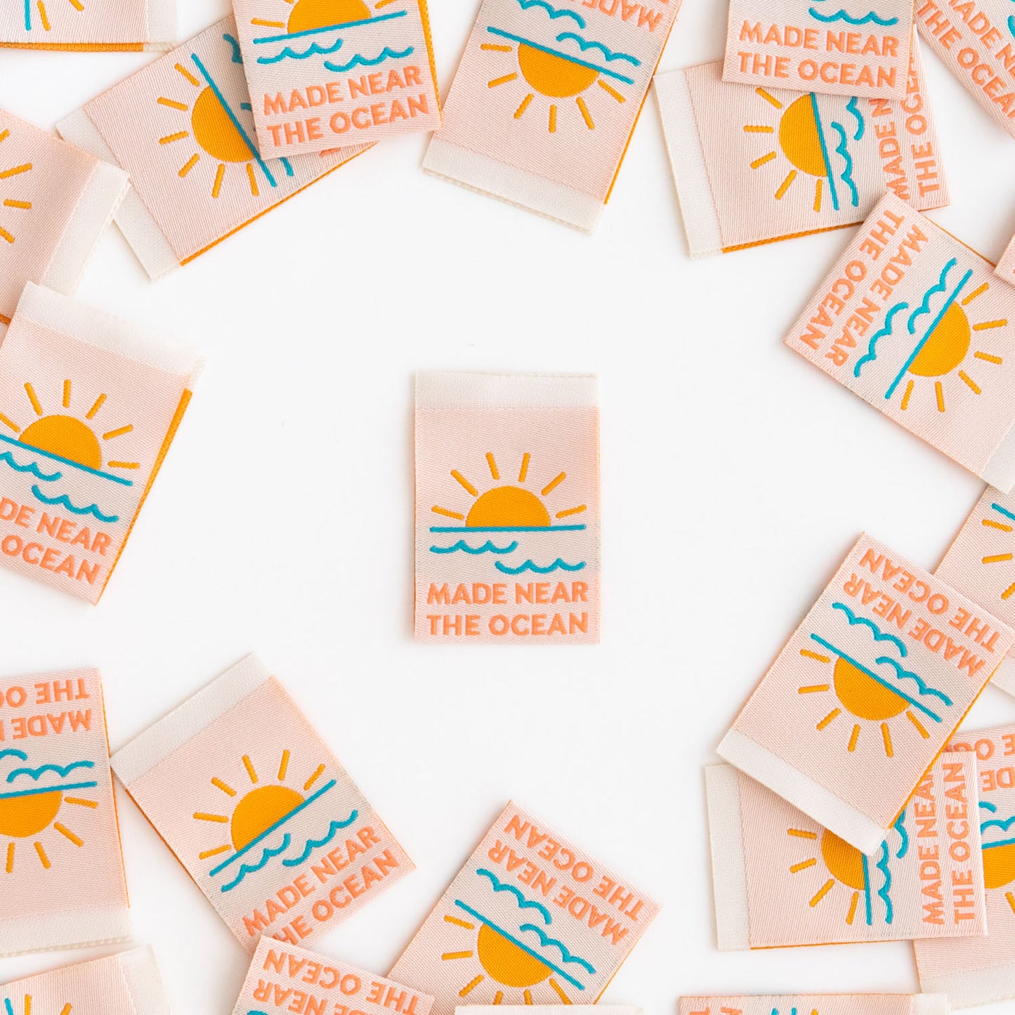 Made Near the Ocean Woven Labels