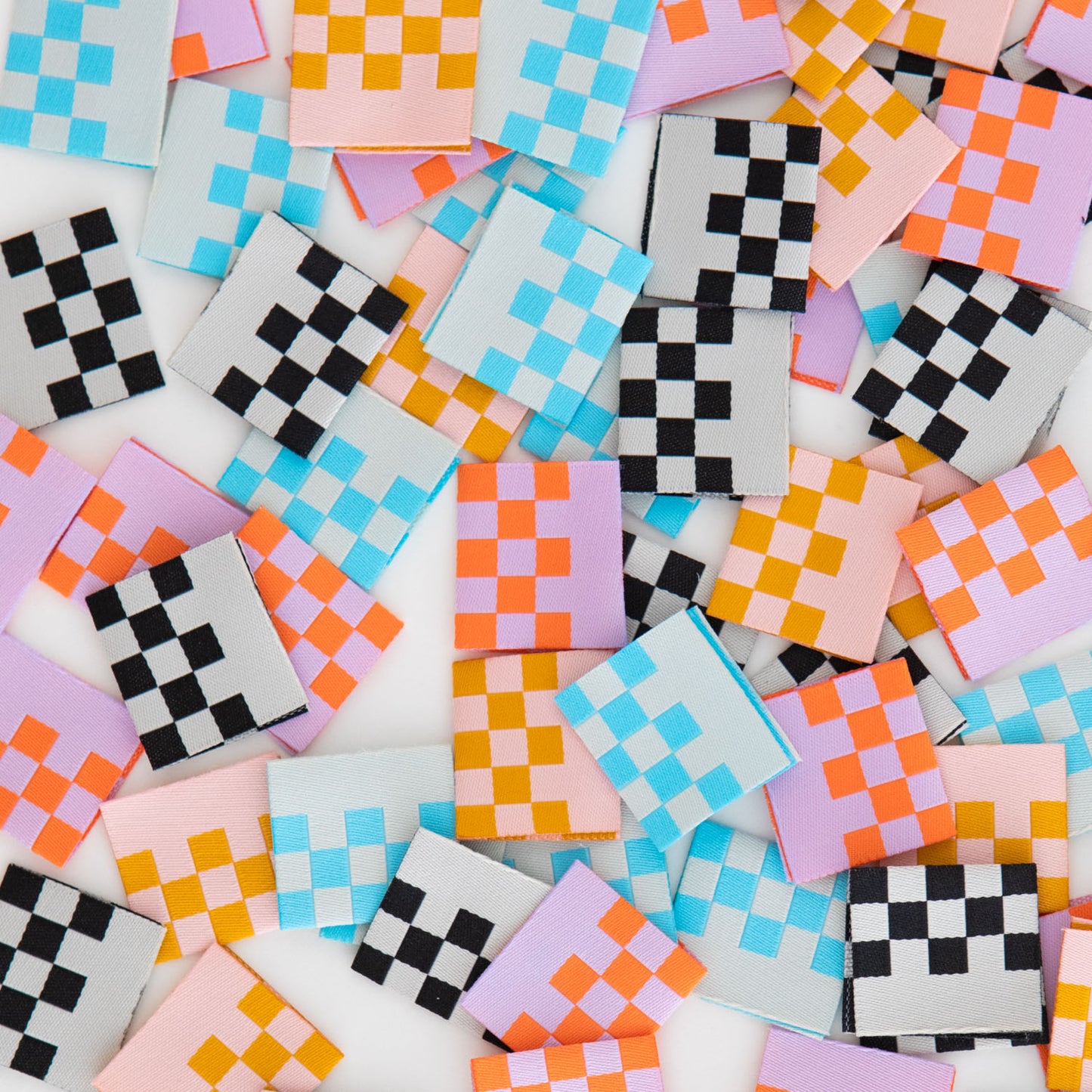 Checkerboard Multipack Woven Labels